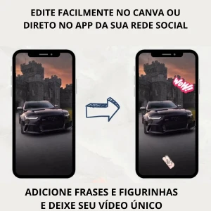 Pack 226 vídeos virais carros de luxo - lifestyle - Redes Sociais