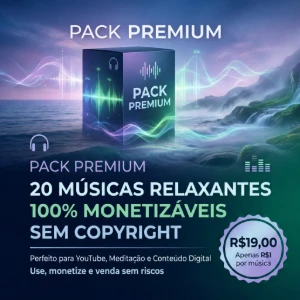 Pack  20 Músicas Relaxantes 100% Monetizáveis - Outros