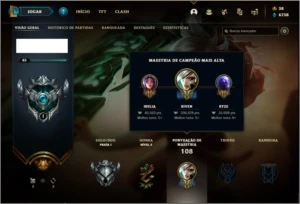 Conta prata 1 com 16 skins e 37 champs - League of Legends LOL