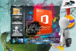 Office 2021 - VITALICIO ( Windows MAC M1 M2 M3 ) - Softwares e Licenças