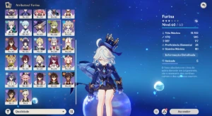 >>Conta Genshin Impact | Furina + Mavuika + Eula