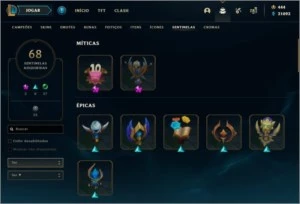 Conta De Lol - Todos Os Campeões - 600 Skins + - League of Legends