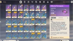 GENSHIN IMPACT CONTA AR 35 ZHONGLI E JEAN