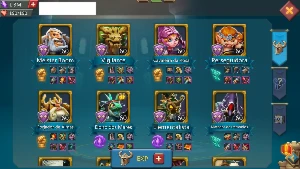 Conta LM 1,9B T5 35M de tropas - Lords Mobile