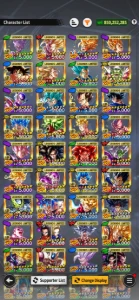Conta End Game Com Ultras 14 Estrelas - Dragon Ball Legends