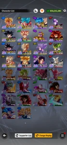 Conta End Game Com Ultras 14 Estrelas - Dragon Ball Legends