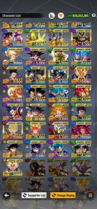 Conta End Game Com Ultras 14 Estrelas - Dragon Ball Legends