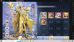 Saint Seiya Serv A-1  156K Gemas - 616 Estrelas. Quase FULL - Saint Seiya Awakening SSA
