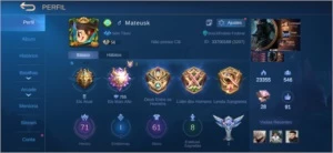 Conta mobile legends