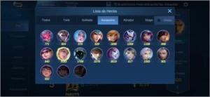 Conta mobile legends