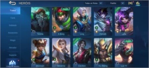Conta mobile legends
