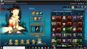 Conta Naruto online NA, servidor 1530 - Top 5 291k de FC - Outros