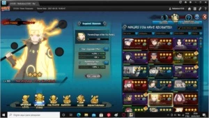 Conta Naruto online NA, servidor 1530 - Top 5 291k de FC - Outros
