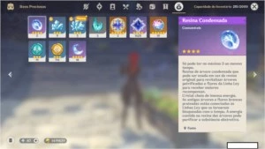 AR 48 Diluc + Tumulo do Lobo + Venti + Jean + Benção - Genshin Impact