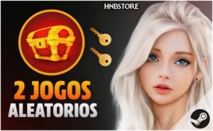 2 JOGOS STEAM KEY ALEATORIA
