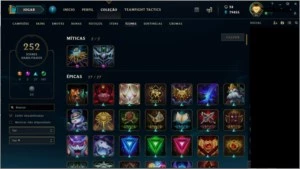 CONTA LEAGUE OF LEGENDS LOL