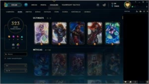 CONTA LEAGUE OF LEGENDS LOL