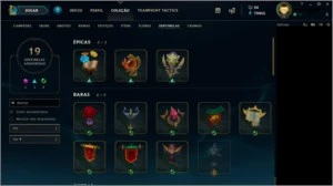 CONTA LEAGUE OF LEGENDS LOL
