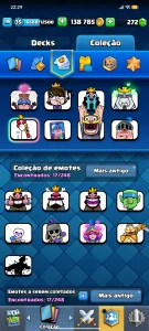 >> Clash Royale| 4 Evos | 2 Heróis