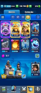 >> Clash Royale| 4 Evos | 2 Heróis