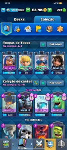 >> Clash Royale| 4 Evos | 2 Heróis