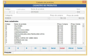 PDV Frente de caixa - Outros