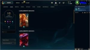 Conta League of Legends - Gold I LOL