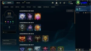 Conta League of Legends - Gold I LOL