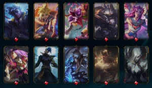 Conta LoL SKIN FAKER 499 skins 157 chromas 732 icones - League of Legends