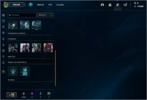 Conta Platina - Sem email confirmado - 14k+ Essência Azul - League of Legends LOL
