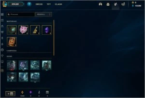 Conta Platina - Sem email confirmado - 14k+ Essência Azul - League of Legends LOL