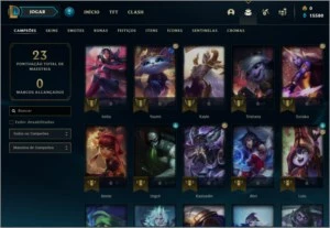 Conta Platina - Sem email confirmado - 14k+ Essência Azul - League of Legends LOL