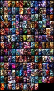 Conta League of Legends - Platina 5  - 178 skins LOL