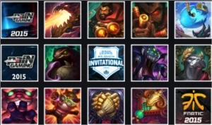 Conta League of Legends - Platina 5  - 178 skins LOL
