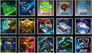 Conta League of Legends - Platina 5  - 178 skins LOL