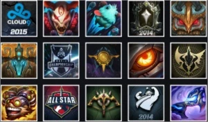 Conta League of Legends - Platina 5  - 178 skins LOL