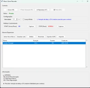 Black Desert - COMBO MACRO - Recorder & Execute