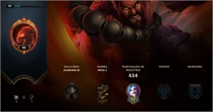 Conta League Of Legends com 263 Skins LOL