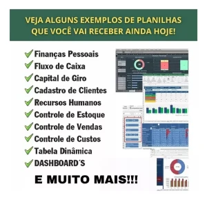 Pack Excel de Planilhas