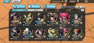 Conta One Piece Bounty Rush! Zoro 100,Roger 100,BN 100,G5 64 OPBR