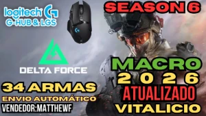 Delta Force -  Logitech Macro – 100% Seguro ( ATUALIZADO ) - Steam