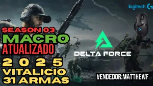 Delta Force -  Logitech Macro – 100% Seguro ( ATUALIZADO )