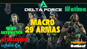 Delta Force - Macro Mouses Logitech - (Vitalicio)