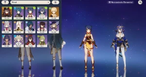 AR25 - Hutao + Homa (BIS) + Espada Celestial + 16 tiros - Genshin Impact