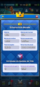 Conta De Clash Royale Nivel 33 Arena 13