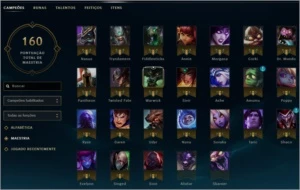 Conta League of Legends - Bronze 3 + 47 Campeões e Skins+ LOL