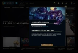 Conta DIAMANTE 4 Sem email verificado com 29 champs e 0 skin - League of Legends LOL