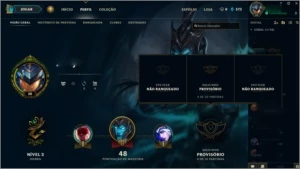 CONTA LEAGUE OF LEGENDS LVL 30 UNRANKED LOL