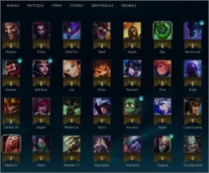 Conta Gold V - League of Legends LOL