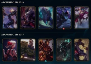 Conta Gold V - League of Legends LOL